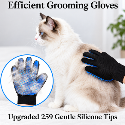 The PawFresh Bath & Brush Mittens
